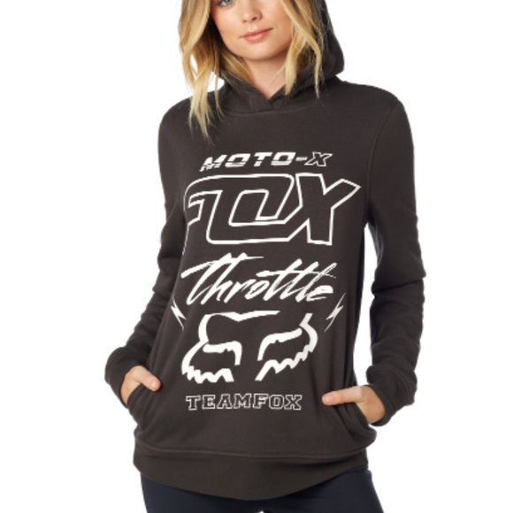 Fox Tops - Fleece Fox Racing Hoodie